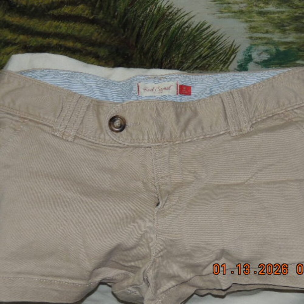 Red Camel women Khaki tan shorts